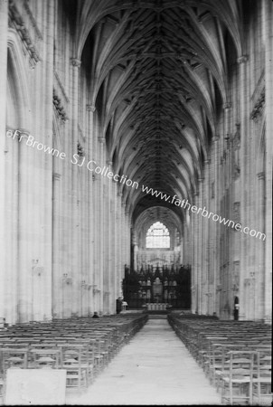 CATHEDRAL NAVE